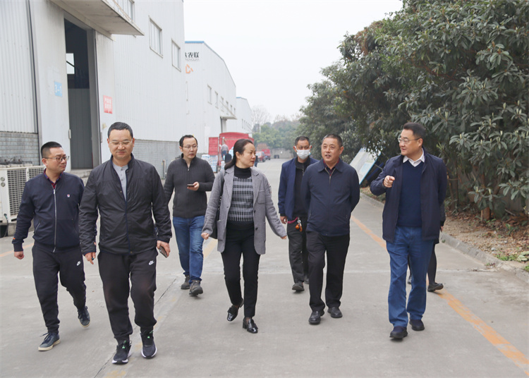鄧華帶隊赴龍泉、資中調(diào)研